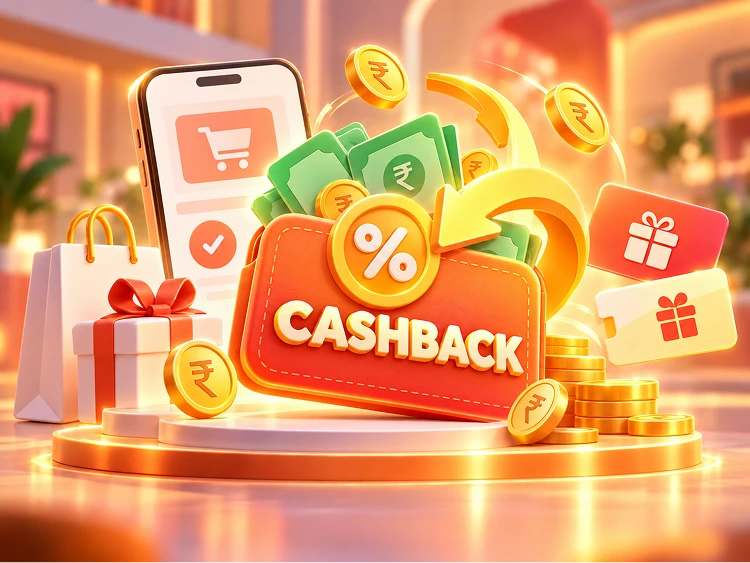 Cashback reward after a store purchase